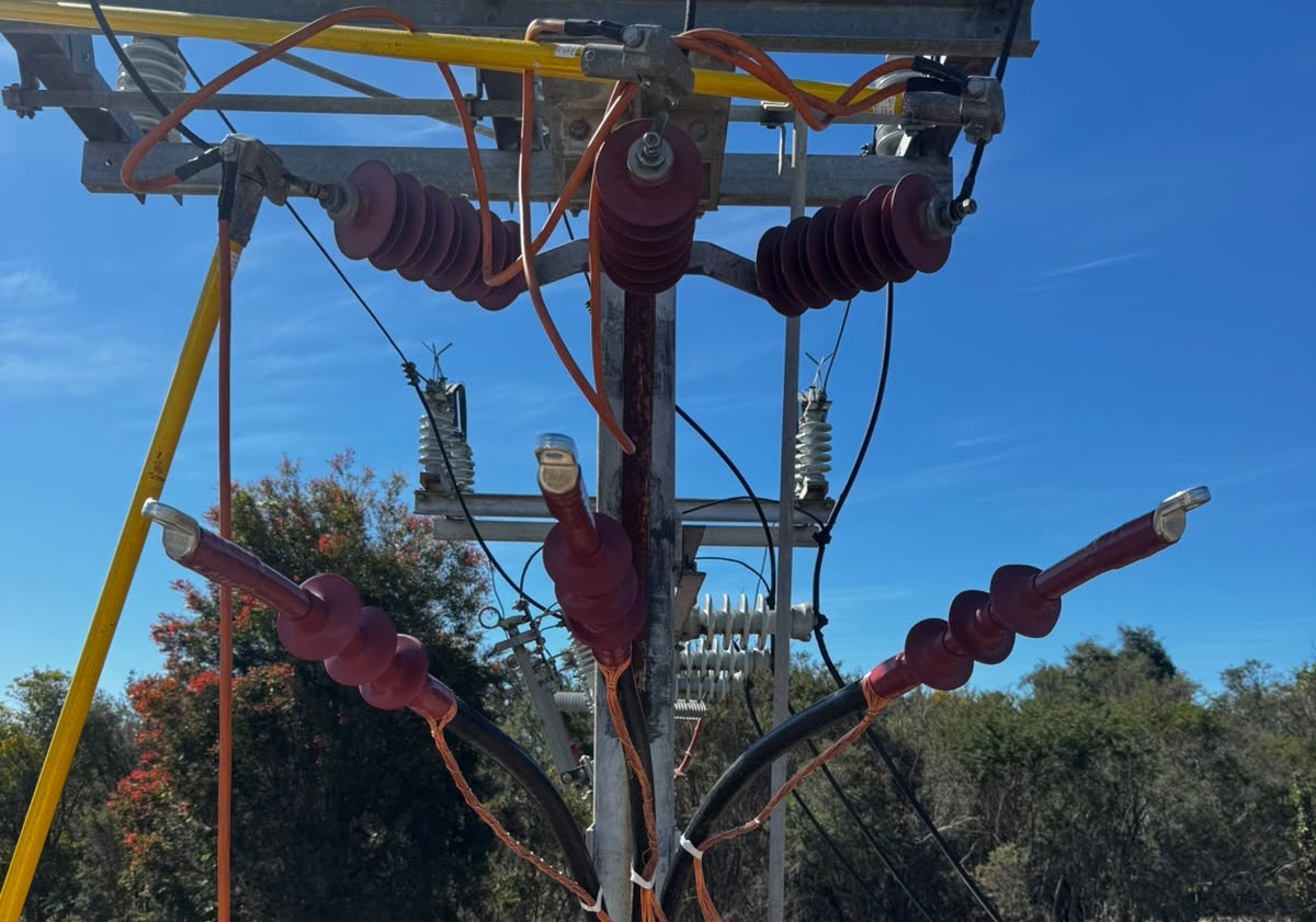 Cable jointing and terminations completed with verified quality.